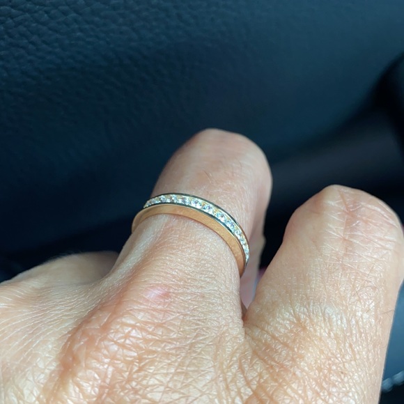 14k Solid Yellow Gold Wedding Band Classic Ring 3mm - Picture 13 of 16